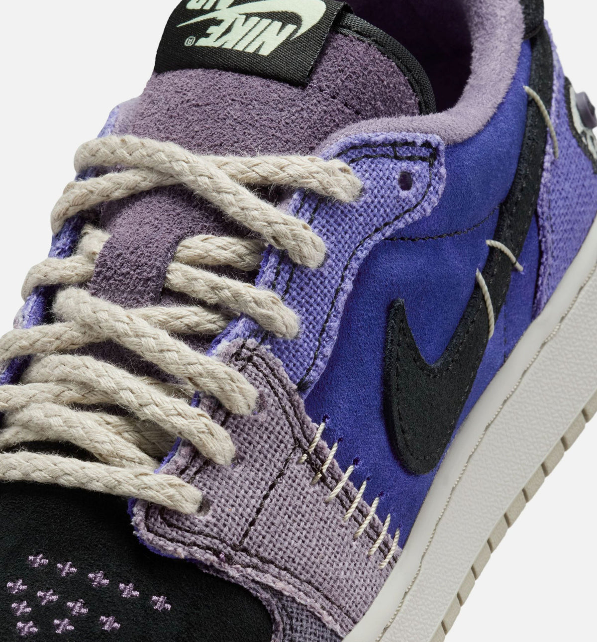 Air Jordan 1 Low OG Grade School Sneakers - Regency Purple