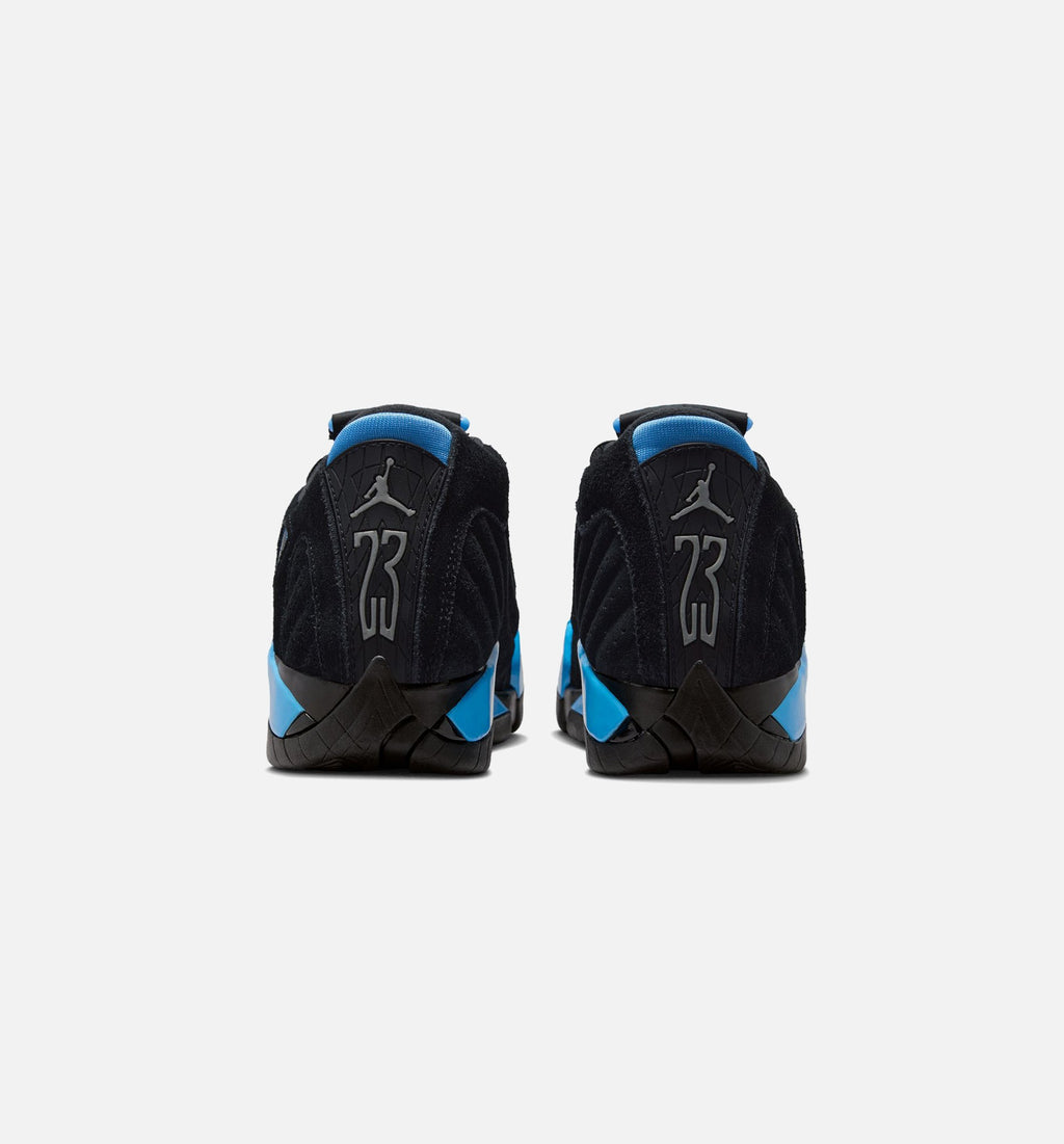 Air Jordan 14 Retro Black/University Blue Grade School Sneakers