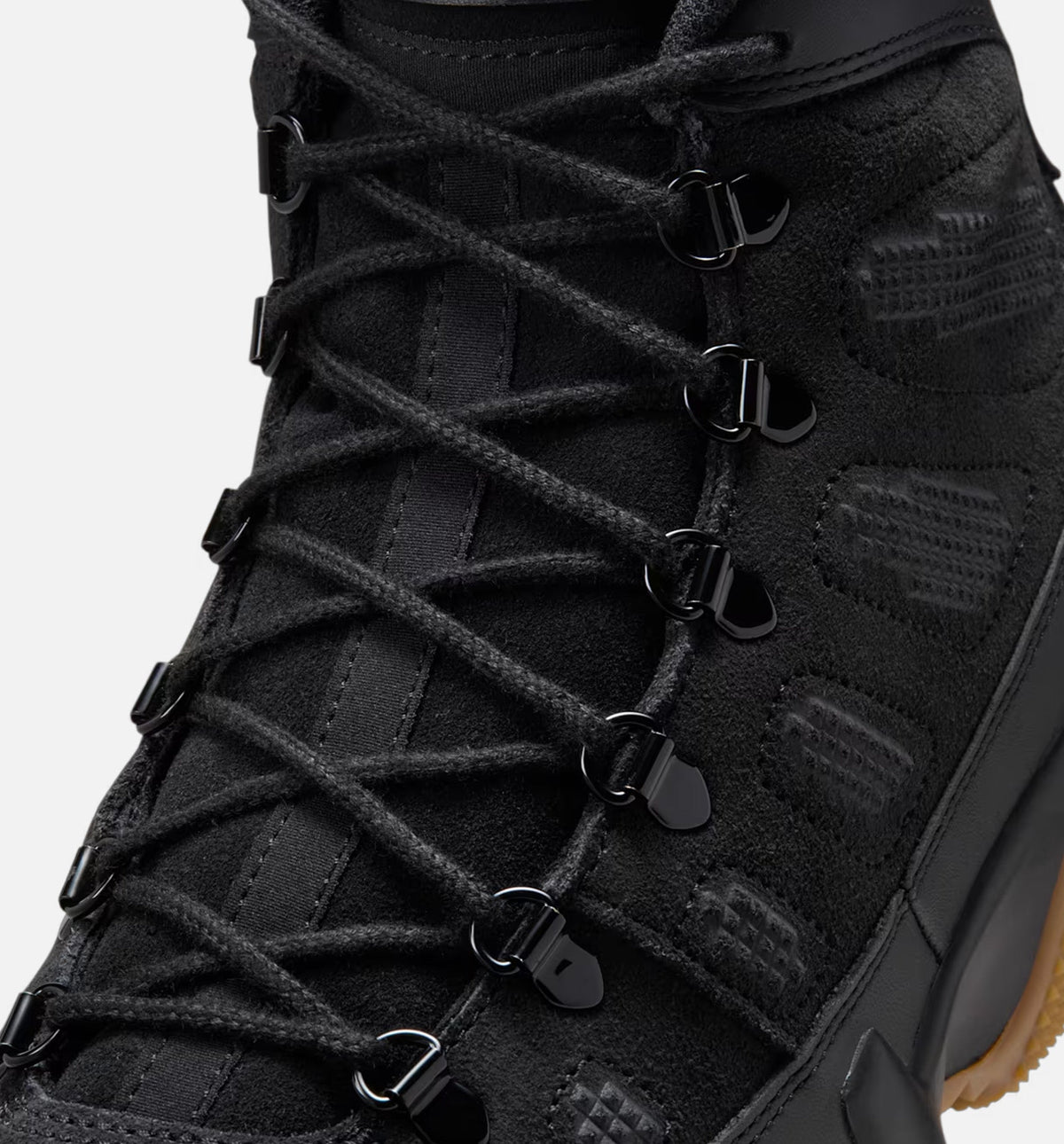 Air Jordan 9 Retro Black/Gum Light Brown Men's Boots