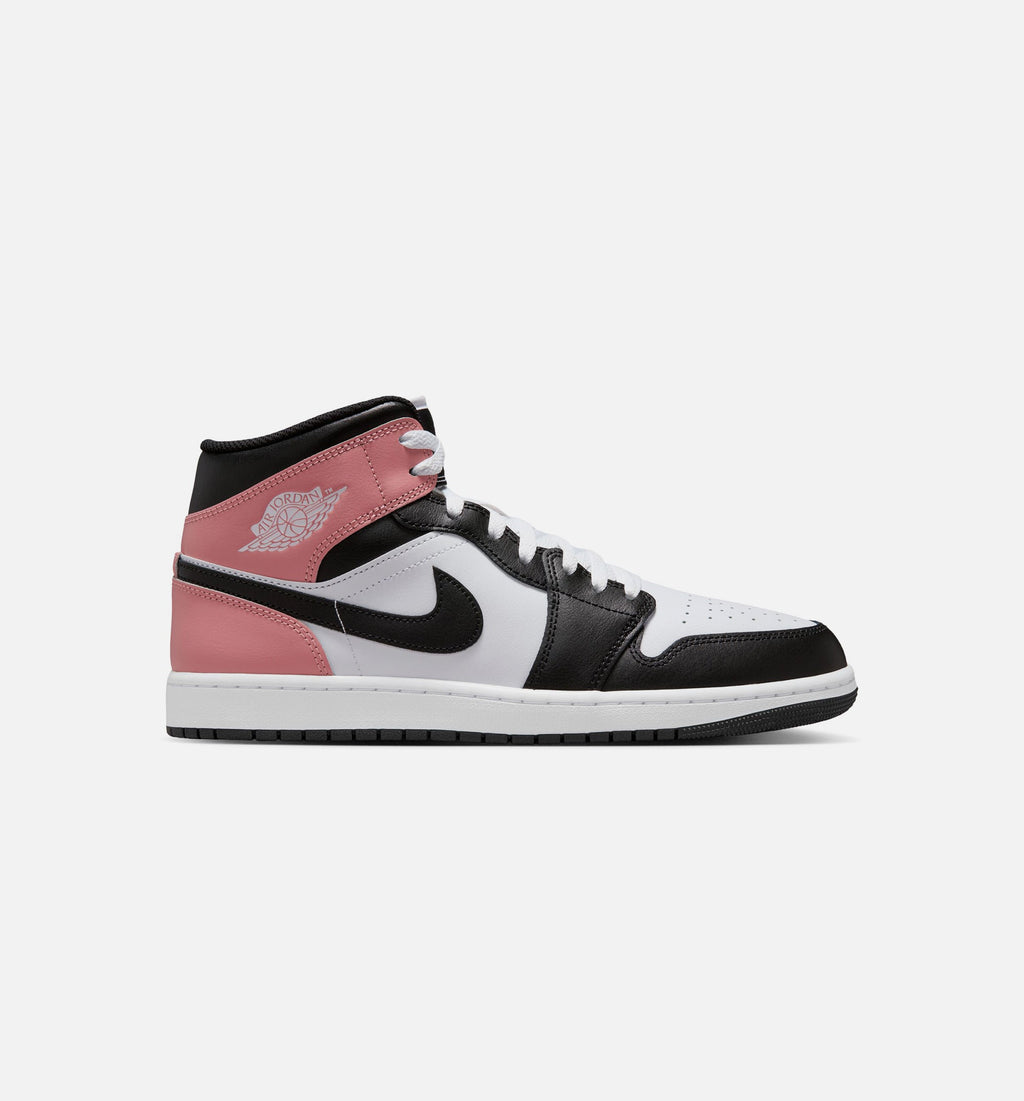 Air Jordan 1 Mid Men's Sneakers - Rust Pink