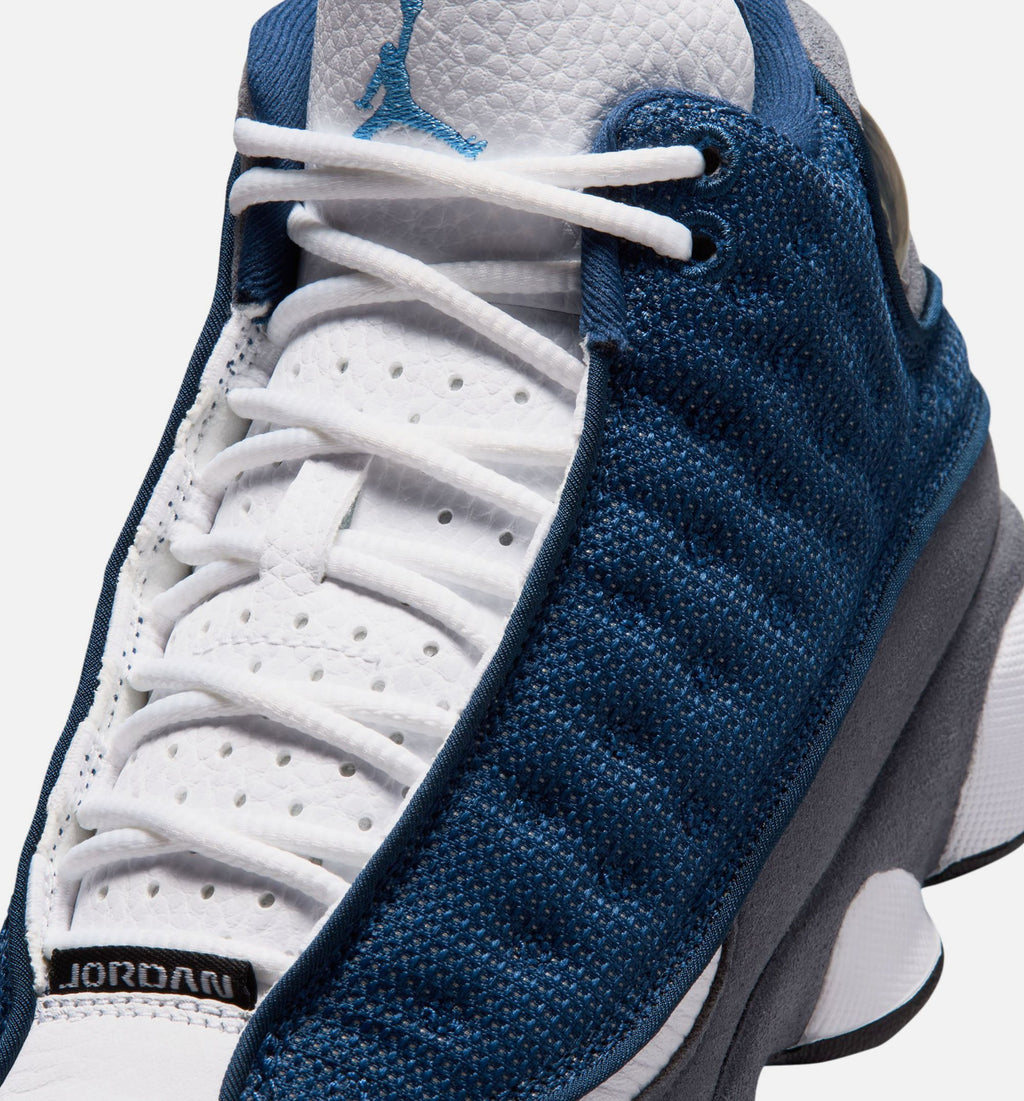 Air Jordan 13 Retro Navy/Flint Grey Grade School Sneakers