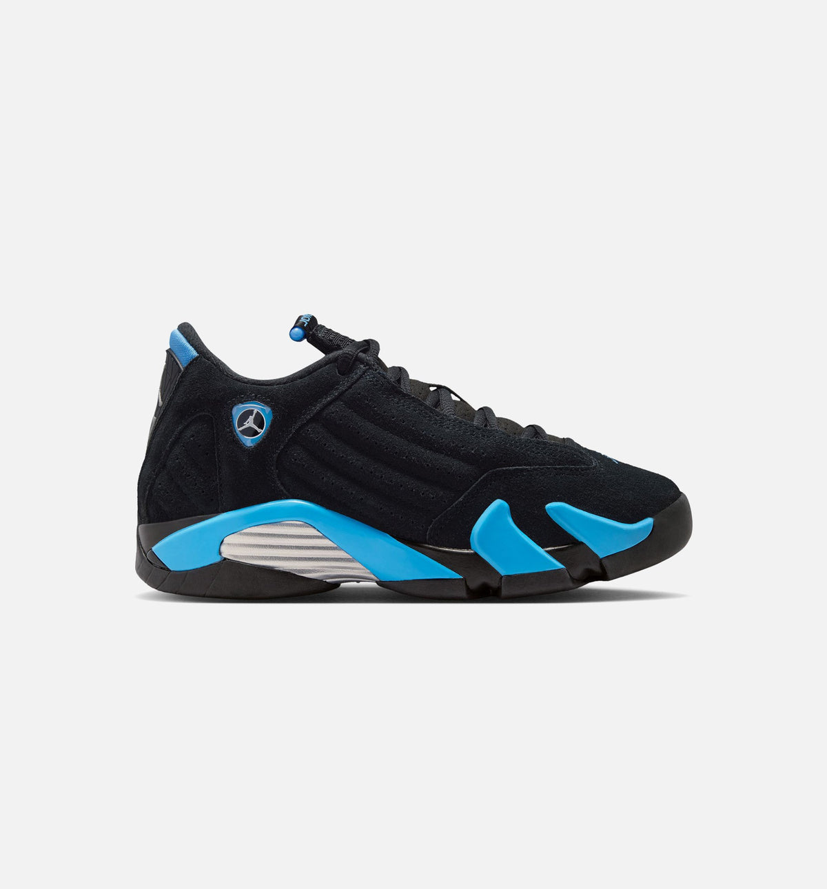 Air Jordan 14 Retro Black/University Blue Grade School Sneakers