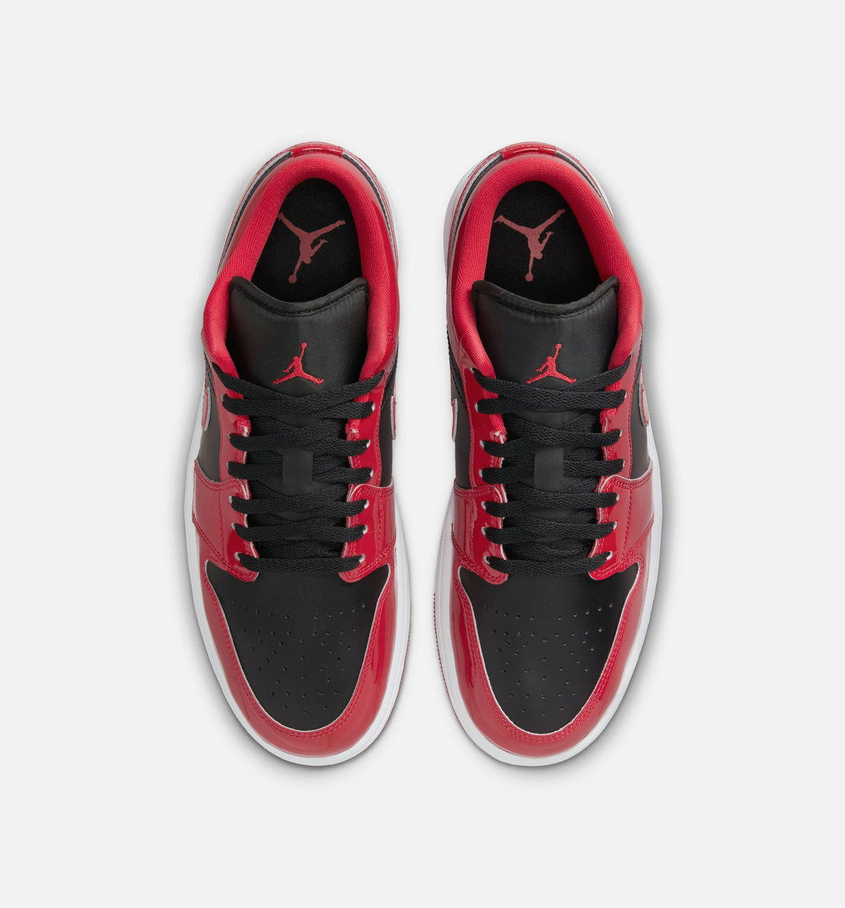 Air Jordan 1 Low SE Men's Sneakers - Black/Varsity Red