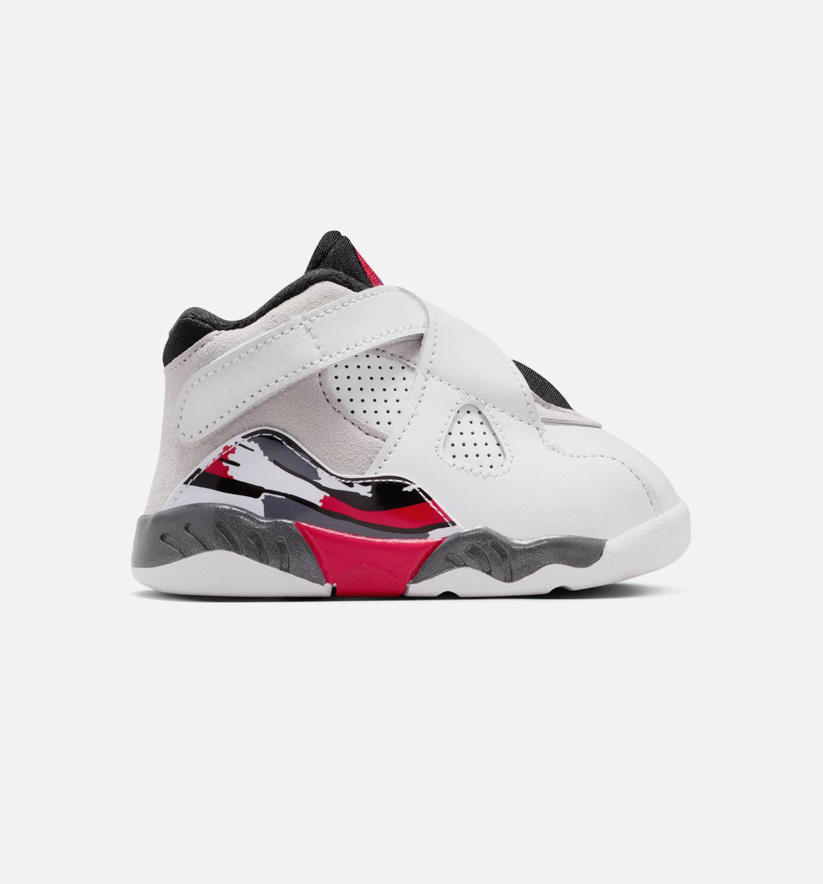 Air Jordan 8 Retro White & True Red Infant & Toddler Shoes