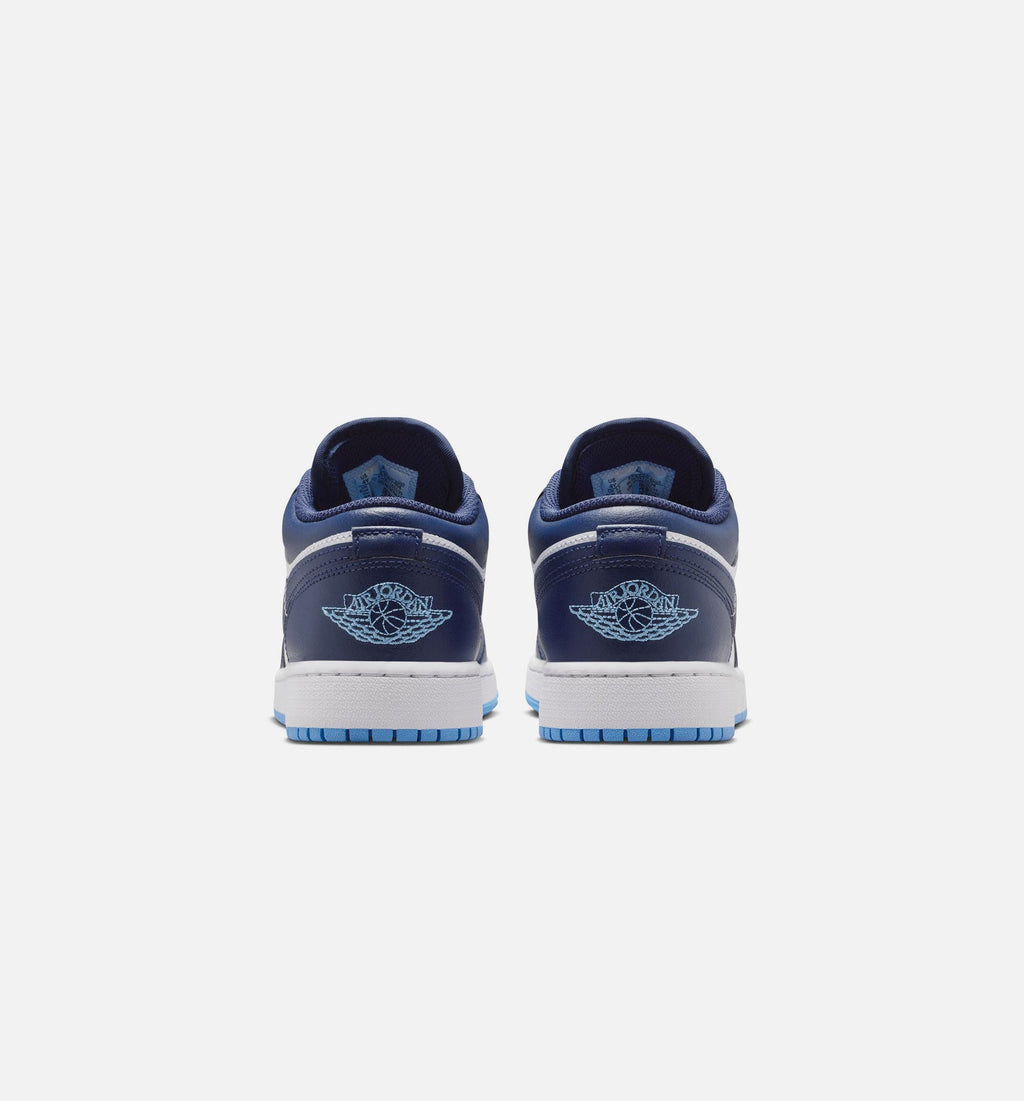 Air Jordan 1 Low Grade School Sneakers - Midnight Navy