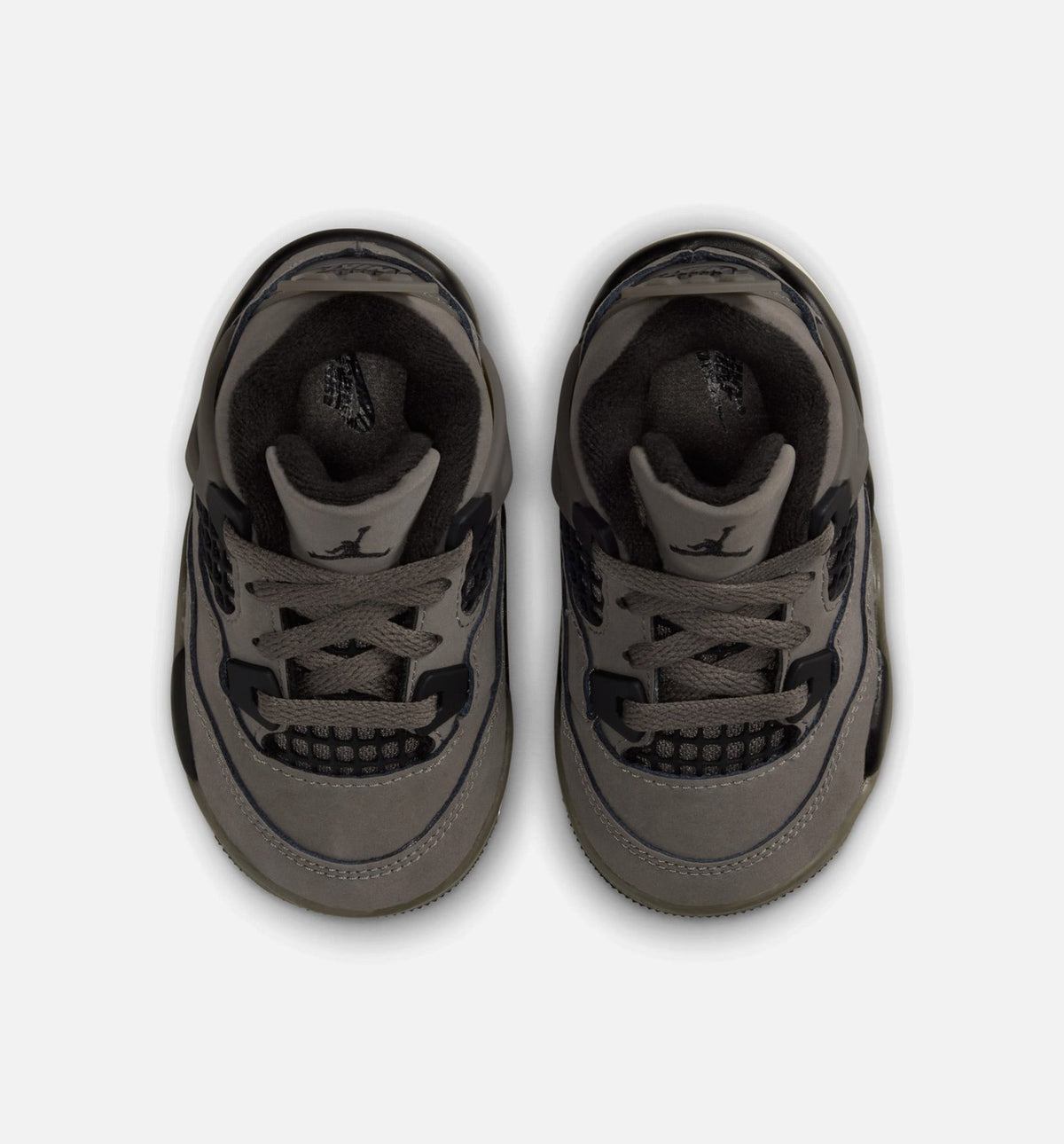 Air Jordan 4 Retro Cave Stone & Black Infant & Toddler Shoes