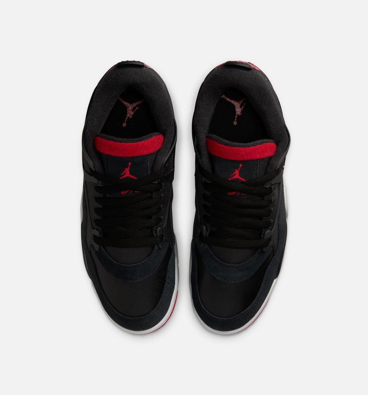 Air Jordan 4 RM Black/Wolf Grey Men's Sneakers