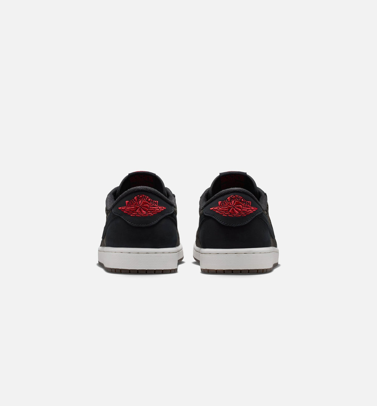 Air Jordan 1 Retro Low OG Laser Black/Varsity Red Men's Shoes