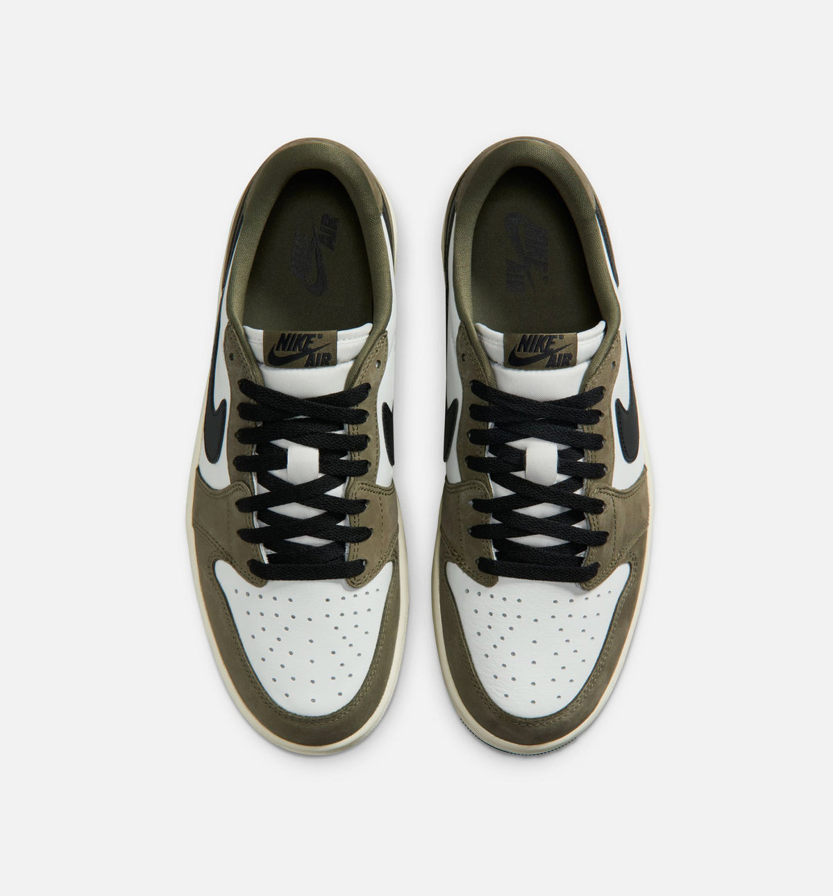 Air Jordan 1 Low OG Men's Sneakers - Medium Olive