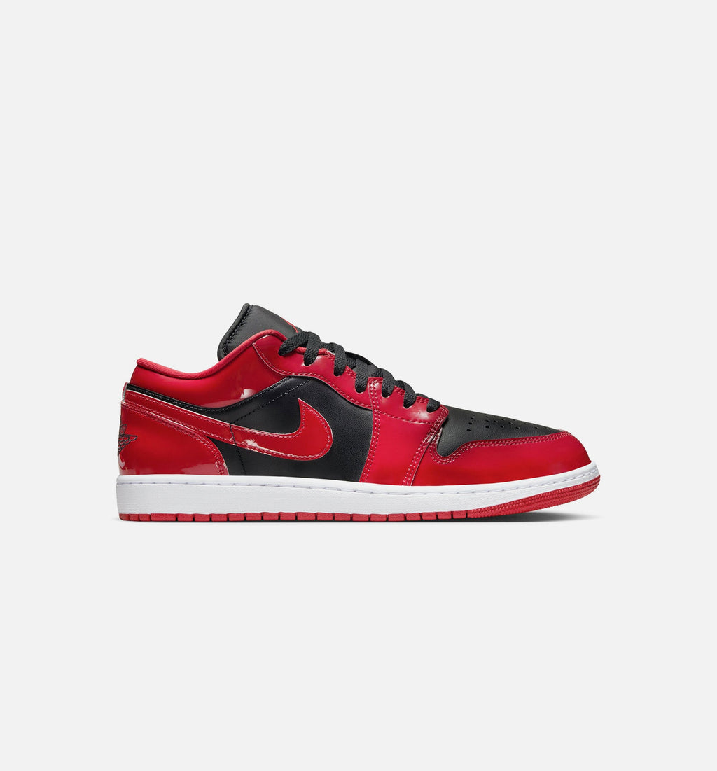 Air Jordan 1 Low SE Men's Sneakers - Black/Varsity Red