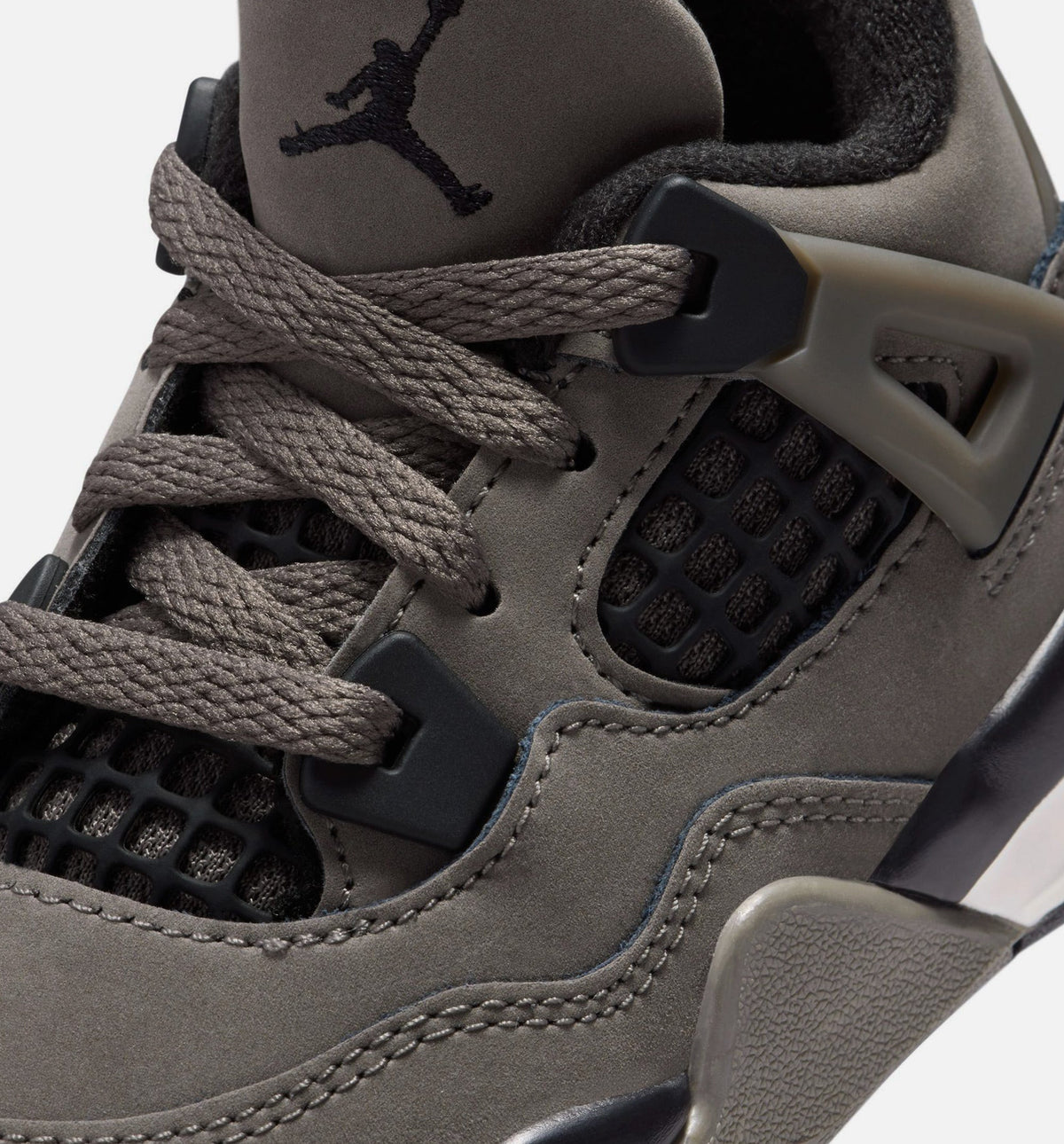 Air Jordan 4 Retro Cave Stone & Black Infant & Toddler Shoes