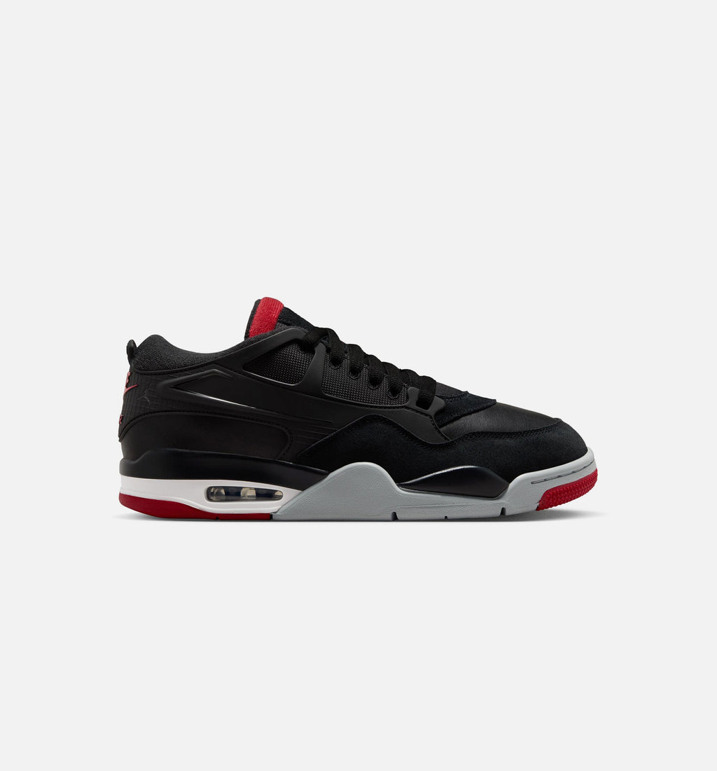Air Jordan 4 RM Black/Wolf Grey Men's Sneakers