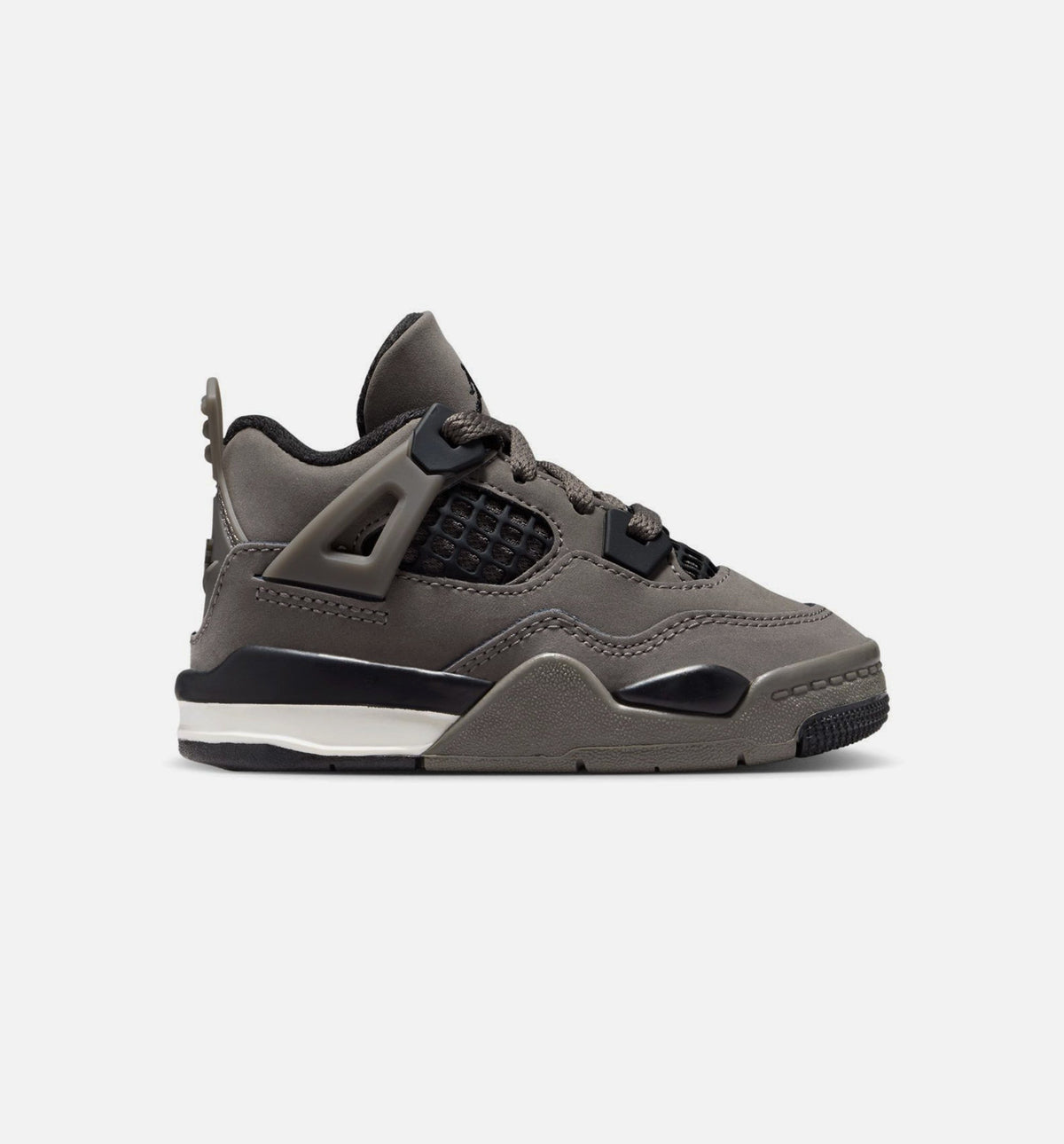 Air Jordan 4 Retro Cave Stone & Black Infant & Toddler Shoes