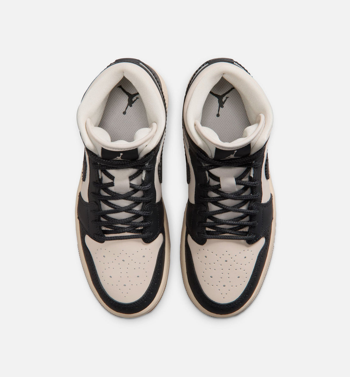 Air Jordan 1 Mid SE Women's Sneakers - Off-Noir/Chalk