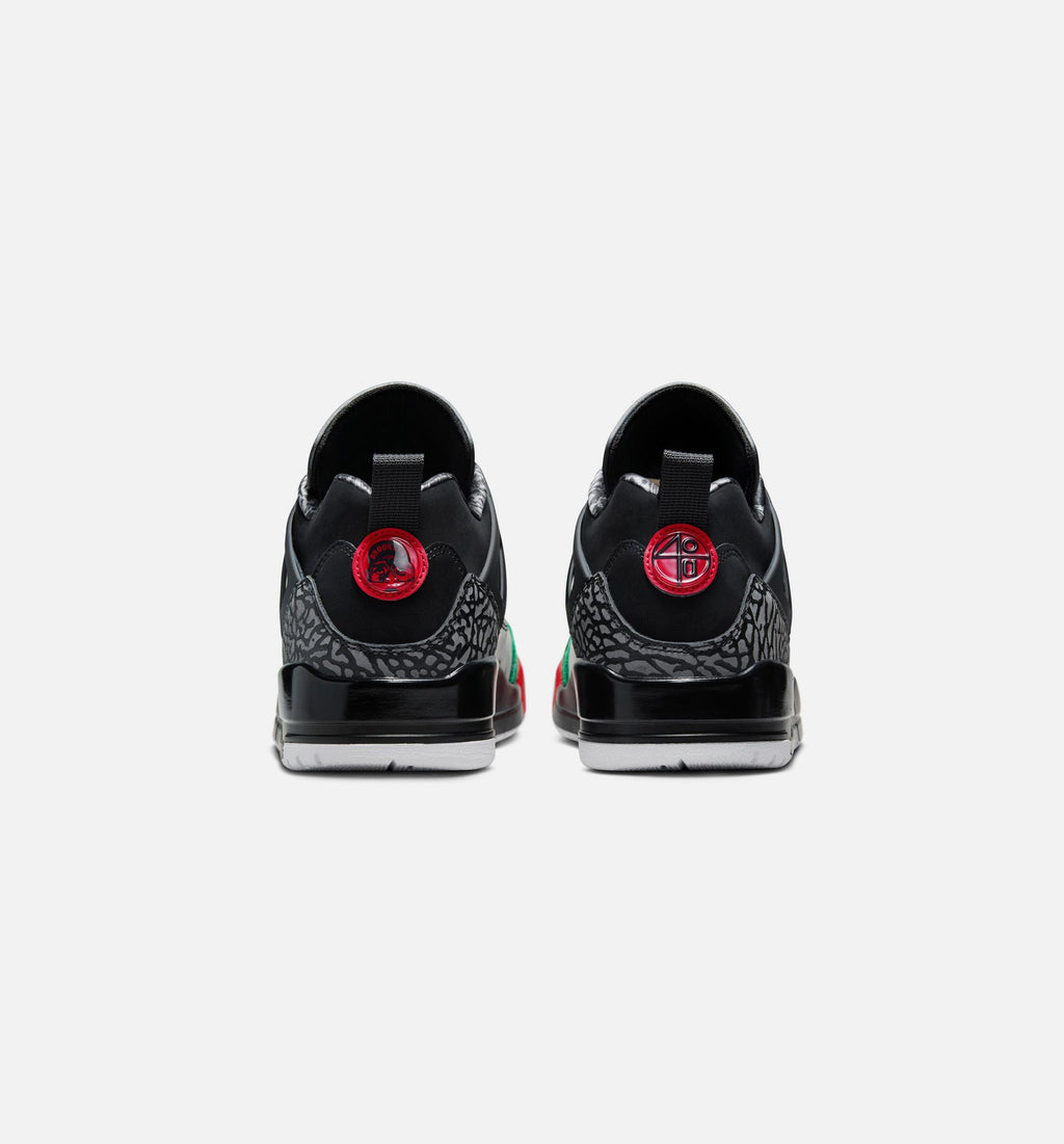 Spizike Low Black/Classic Green Men's Sneakers