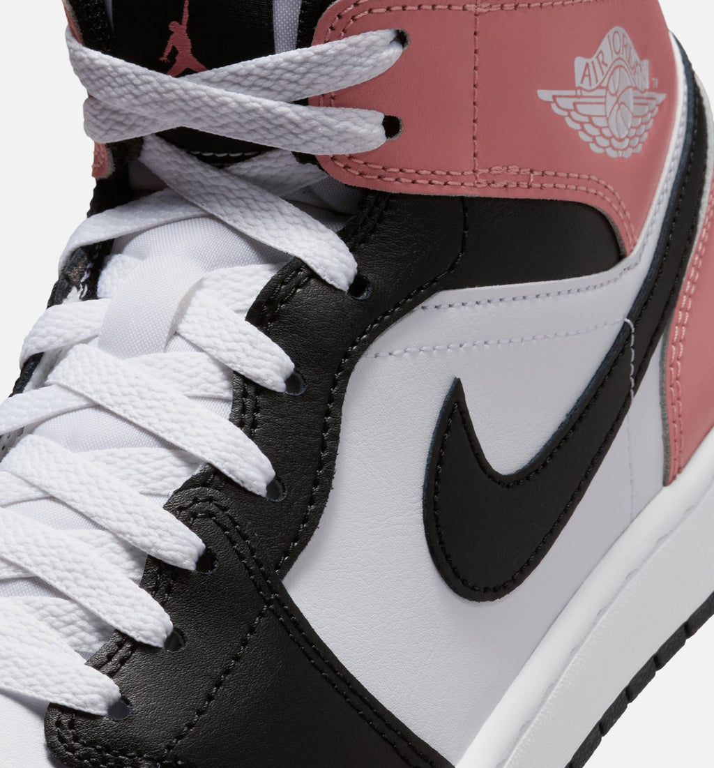 Air Jordan 1 Mid Men's Sneakers - Rust Pink