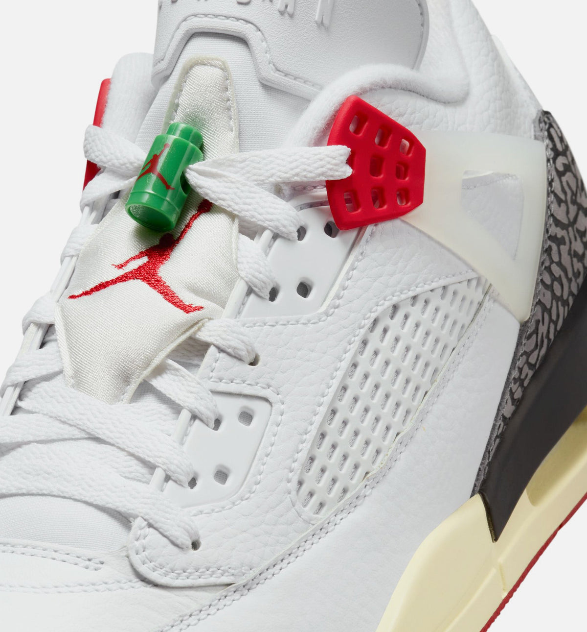 Spizike Low White/Black/Sail/Varsity Red Men's Sneakers