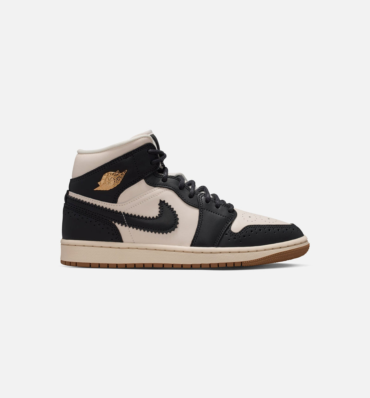 Air Jordan 1 Mid SE Women's Sneakers - Off-Noir/Chalk