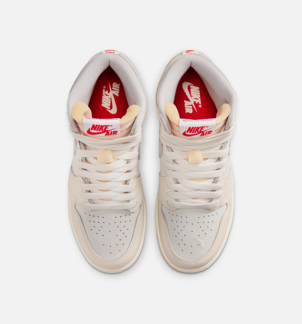 Air Jordan 1 Retro High OG Sail Grade School Sneakers
