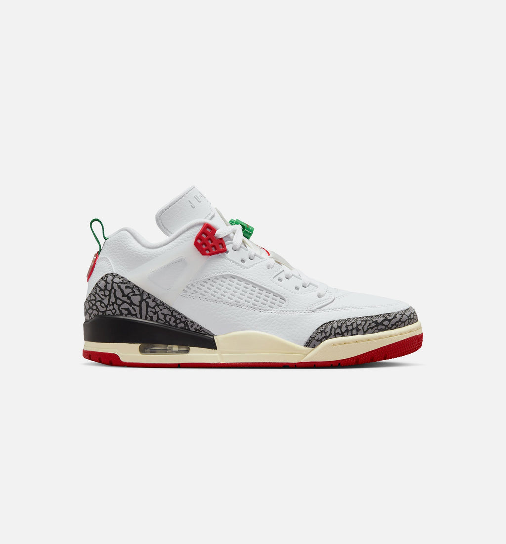 Spizike Low White/Black/Sail/Varsity Red Men's Sneakers