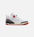 Spizike Low White/Black/Sail/Varsity Red Men's Sneakers