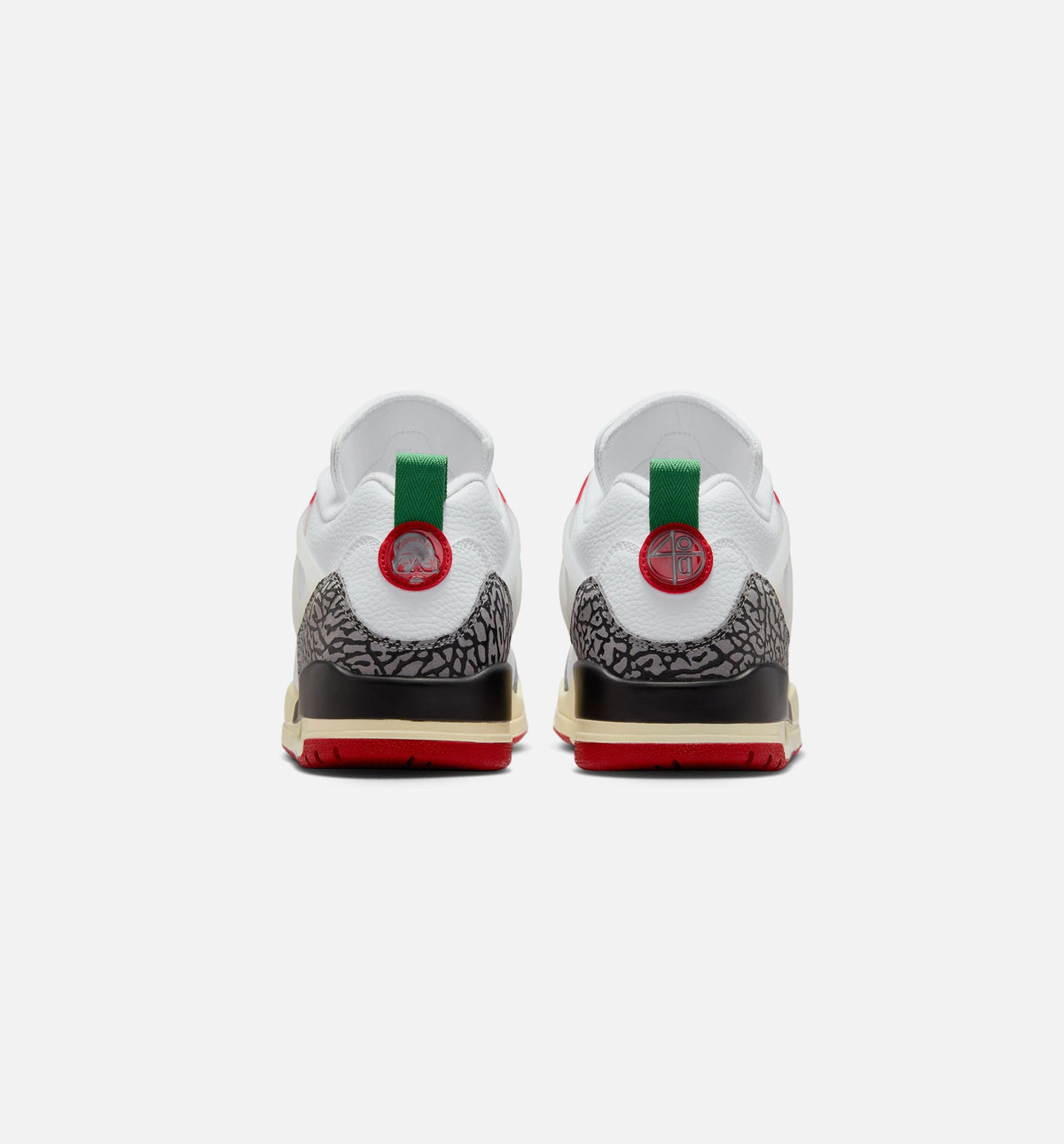 Spizike Low White/Black/Sail/Varsity Red Men's Sneakers
