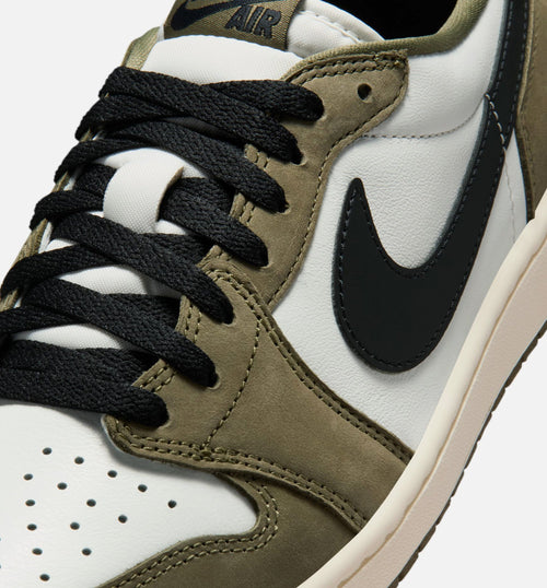 Air Jordan 1 Low OG Men's Sneakers - Medium Olive