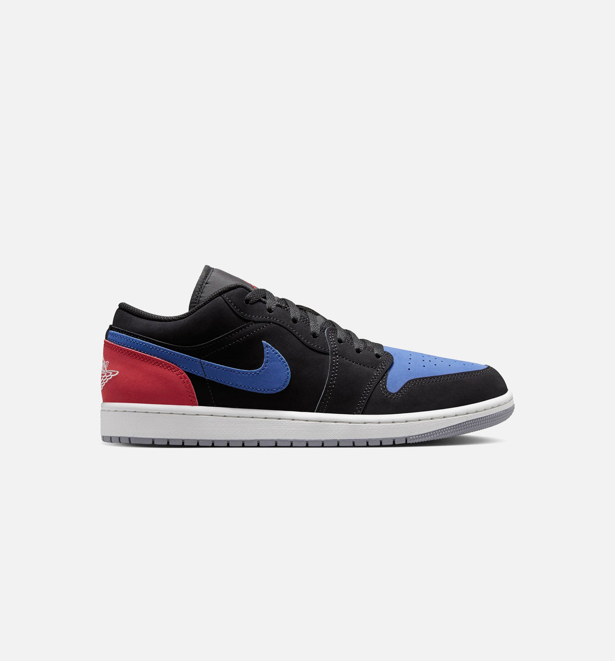 Air Jordan 1 Low Men's Sneakers - Black/True Blue/Red