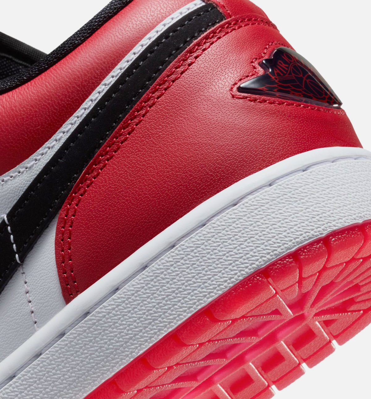 Air Jordan 1 Low SE Men's Sneakers - White/Varsity Red