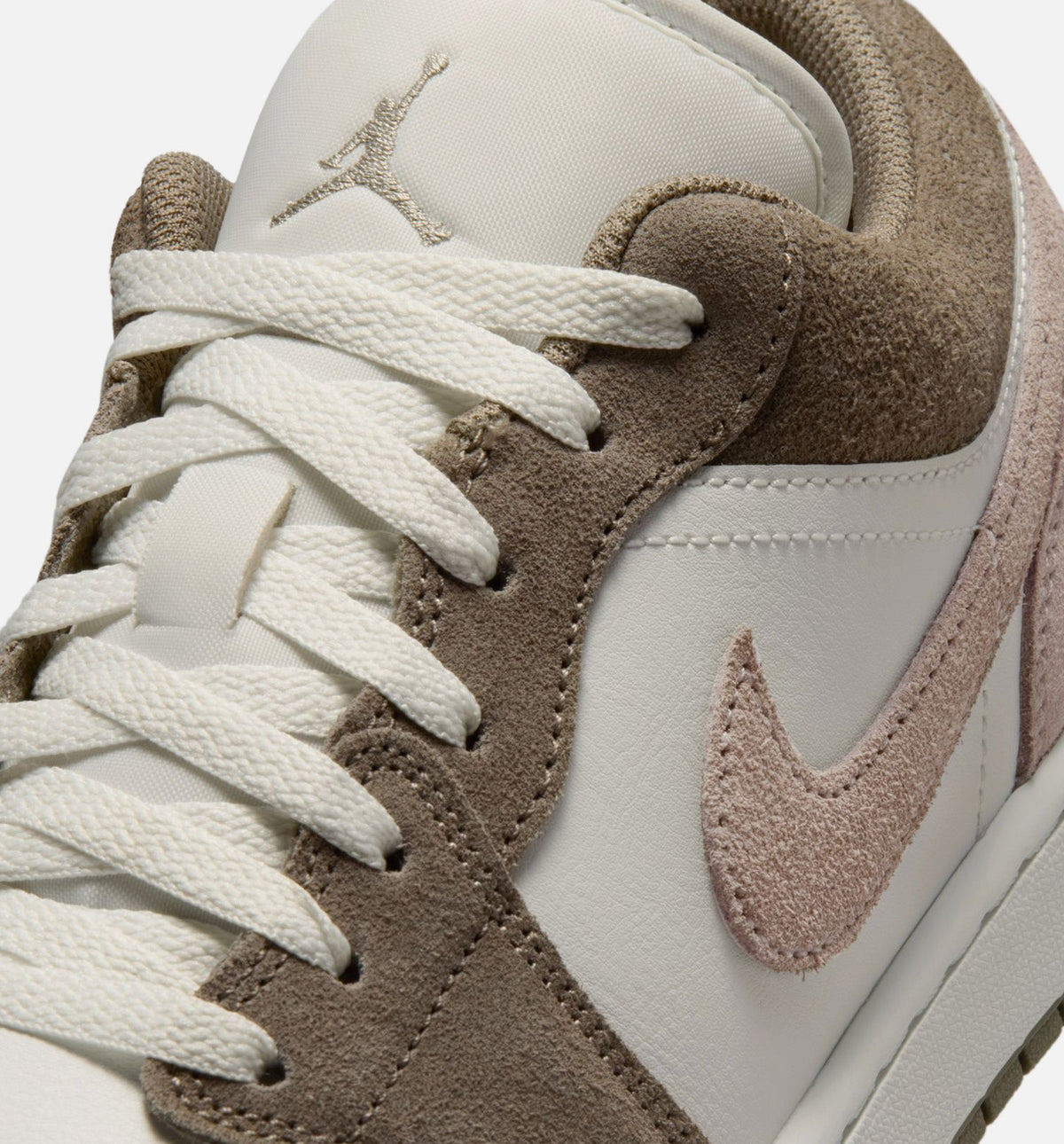 Air Jordan 1 Low Men's Sneakers - Olive Grey