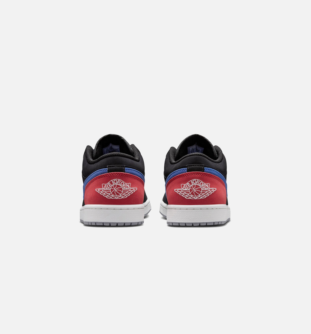 Air Jordan 1 Low Men's Sneakers - Black/True Blue/Red