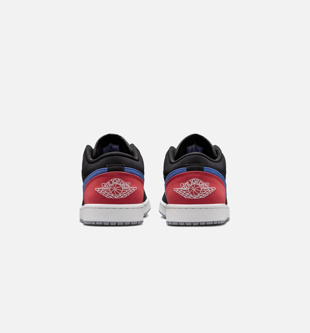 Air Jordan 1 Low Men's Sneakers - Black/True Blue/Red