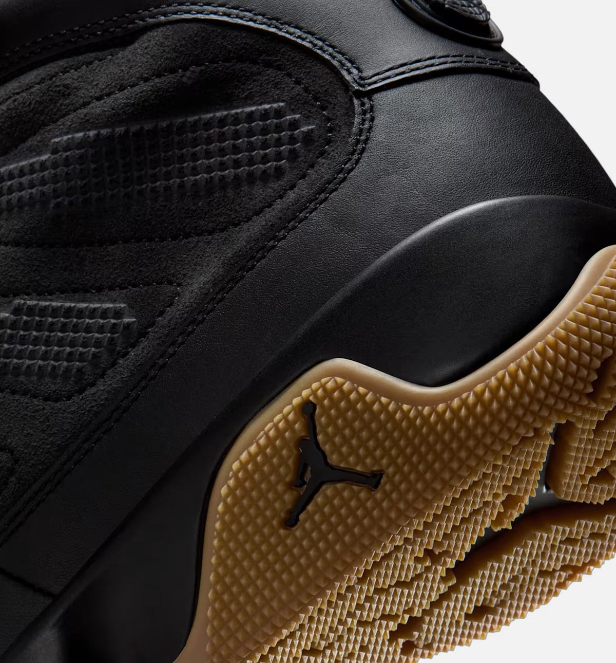 Air Jordan 9 Retro Black/Gum Light Brown Men's Boots