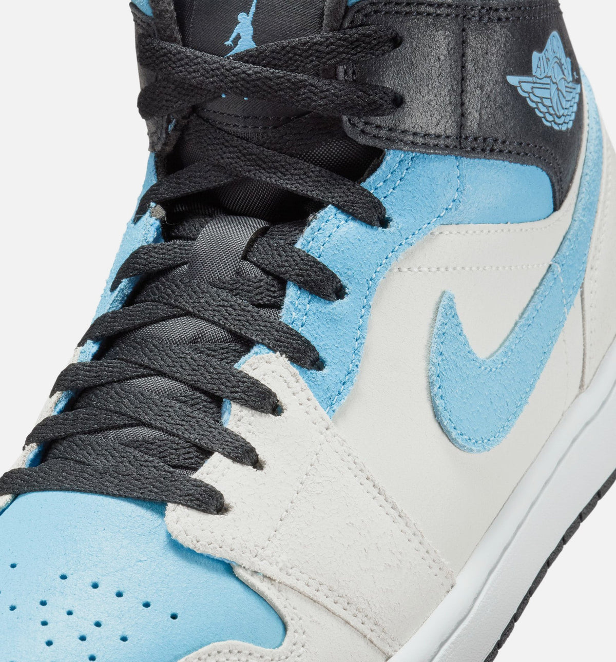 Air Jordan 1 Mid SE Men's Sneakers - Blue Chill