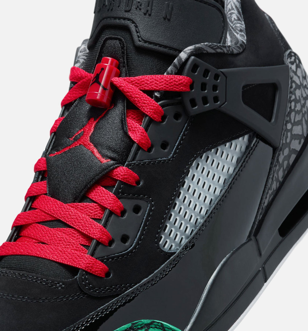 Spizike Low Black/Classic Green Men's Sneakers