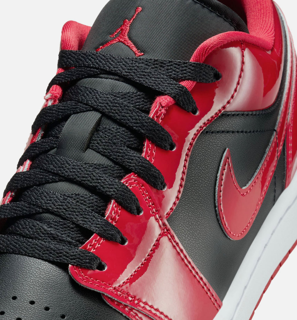 Air Jordan 1 Low SE Men's Sneakers - Black/Varsity Red