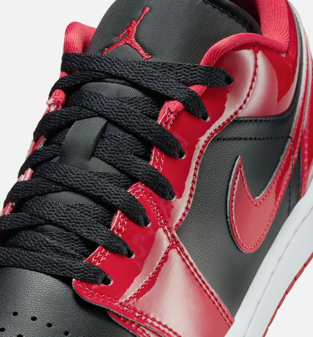 Air Jordan 1 Low SE Men's Sneakers - Black/Varsity Red
