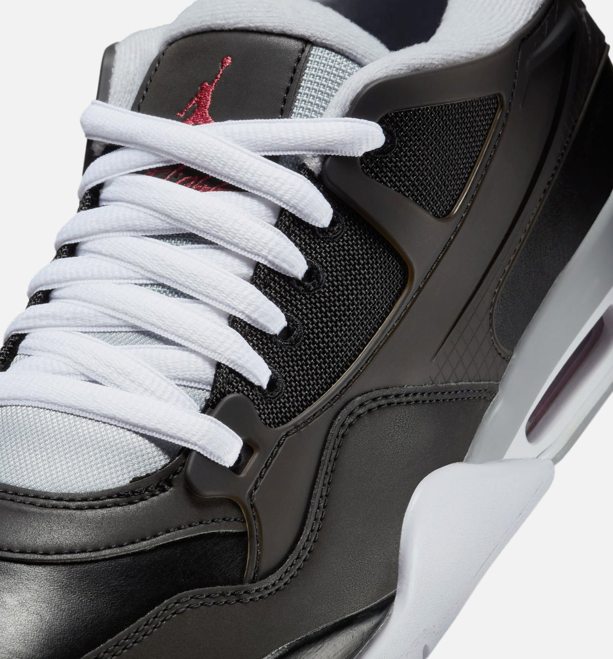 Air Jordan 4 RM Black/Red/Grey Men's Sneakers